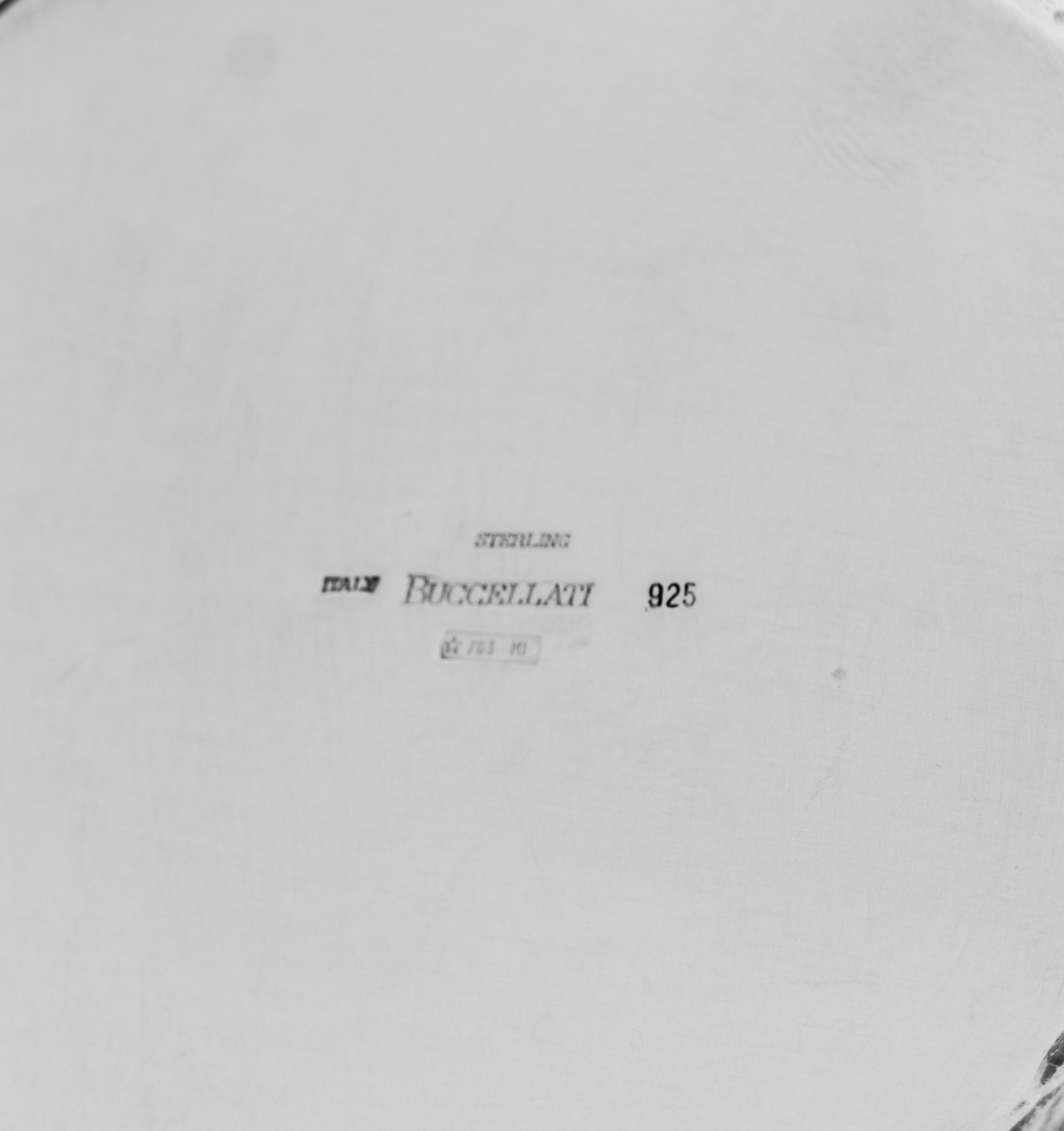 A Buccellati Silver Cabbage Bowl