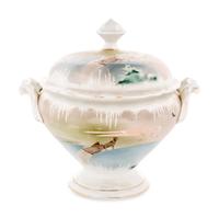 An M.S. Kuznetsov Porcelain Covered Tureen