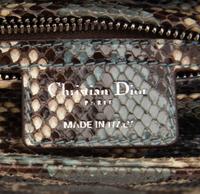 Christian Dior Multicolored Python Small Lady Dior Bag, 2011