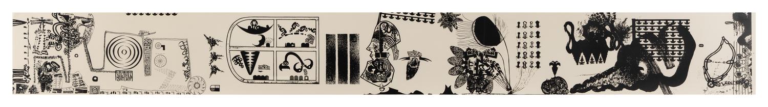 Öyvind Fahlström (Swedish, 1928-1976) — Opera , 1968