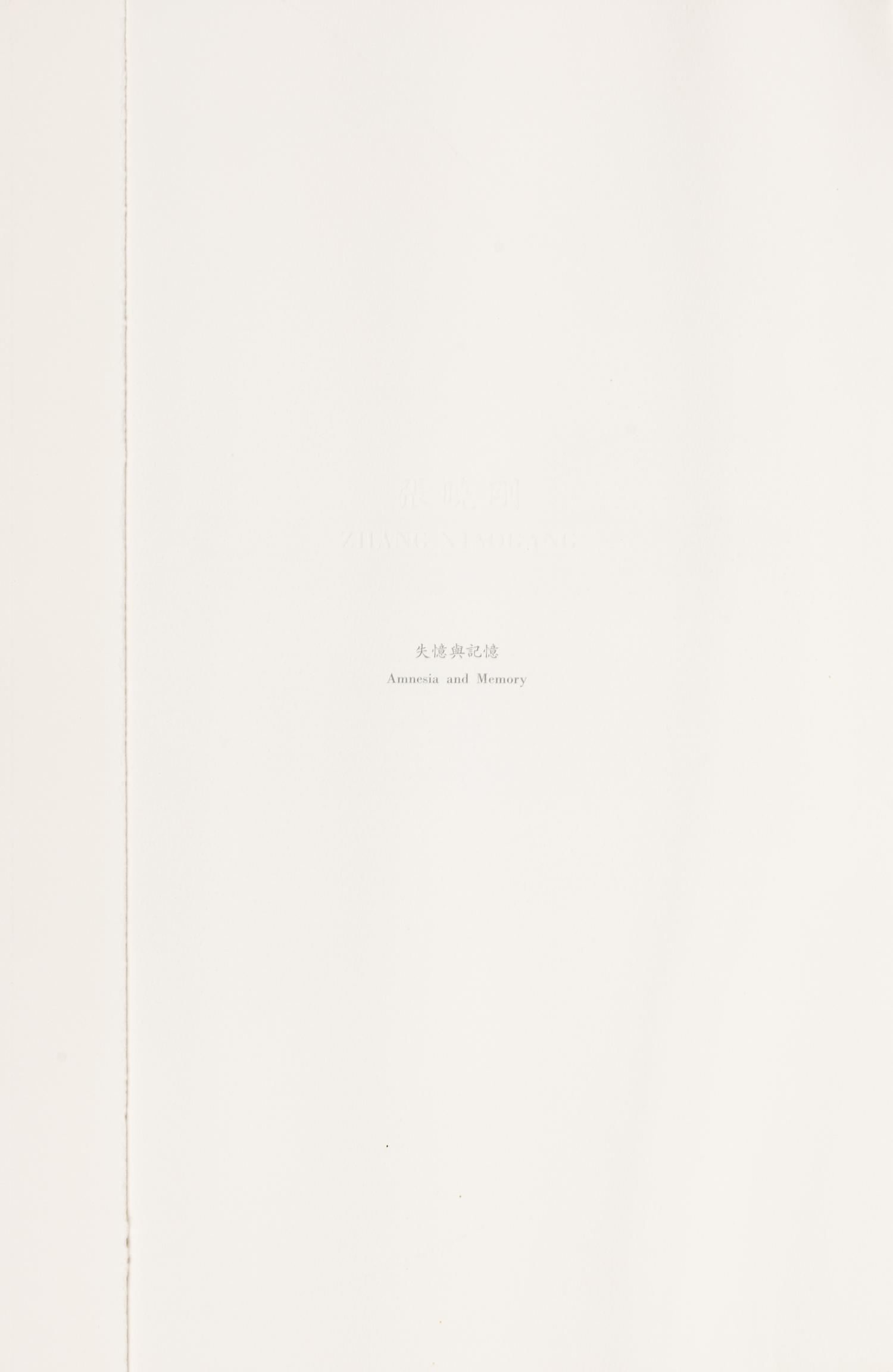 Amnesia and Memory Suite (complete portfolio of 12 with accompanying book and original lithograph, housed in original box) , 2006