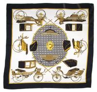 An Hermes 90cm Silk Scarf, 36" x 36".