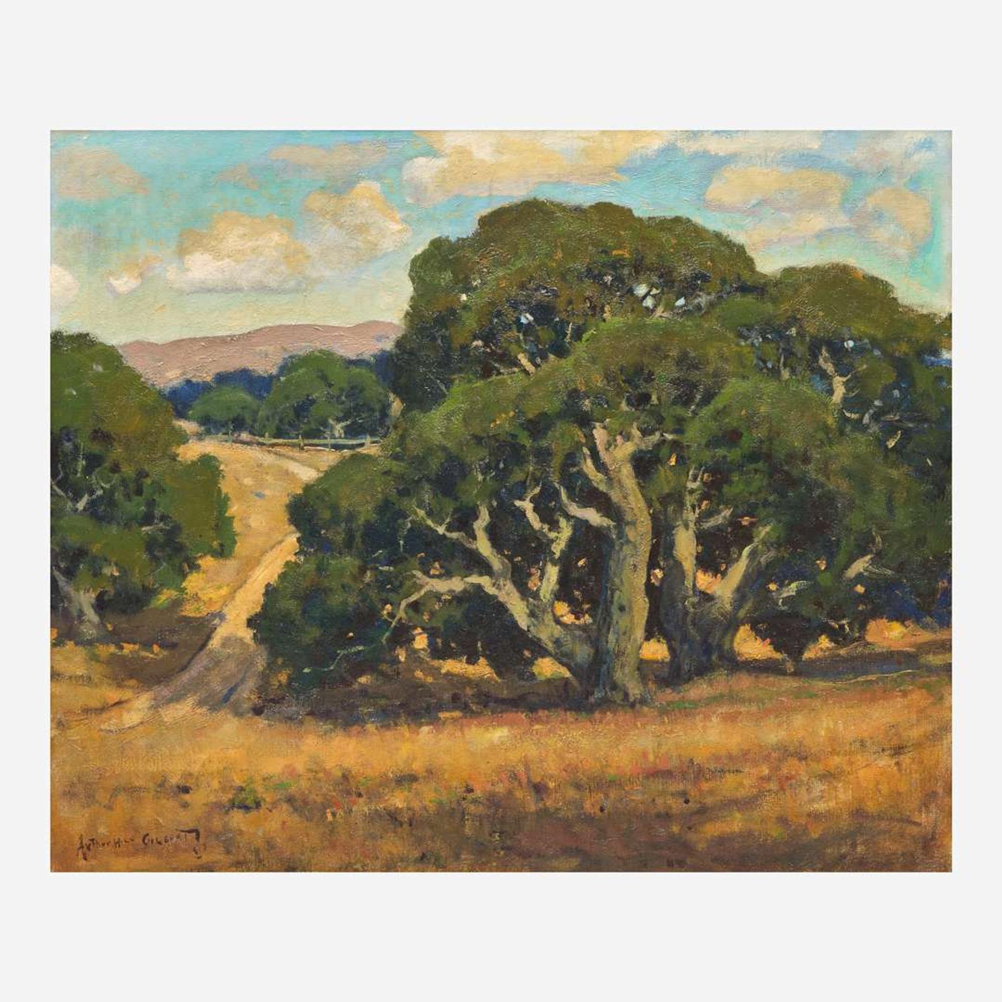 Arthur Hill Gilbert (American, 1894-1970) Live Oaks (Monterey)