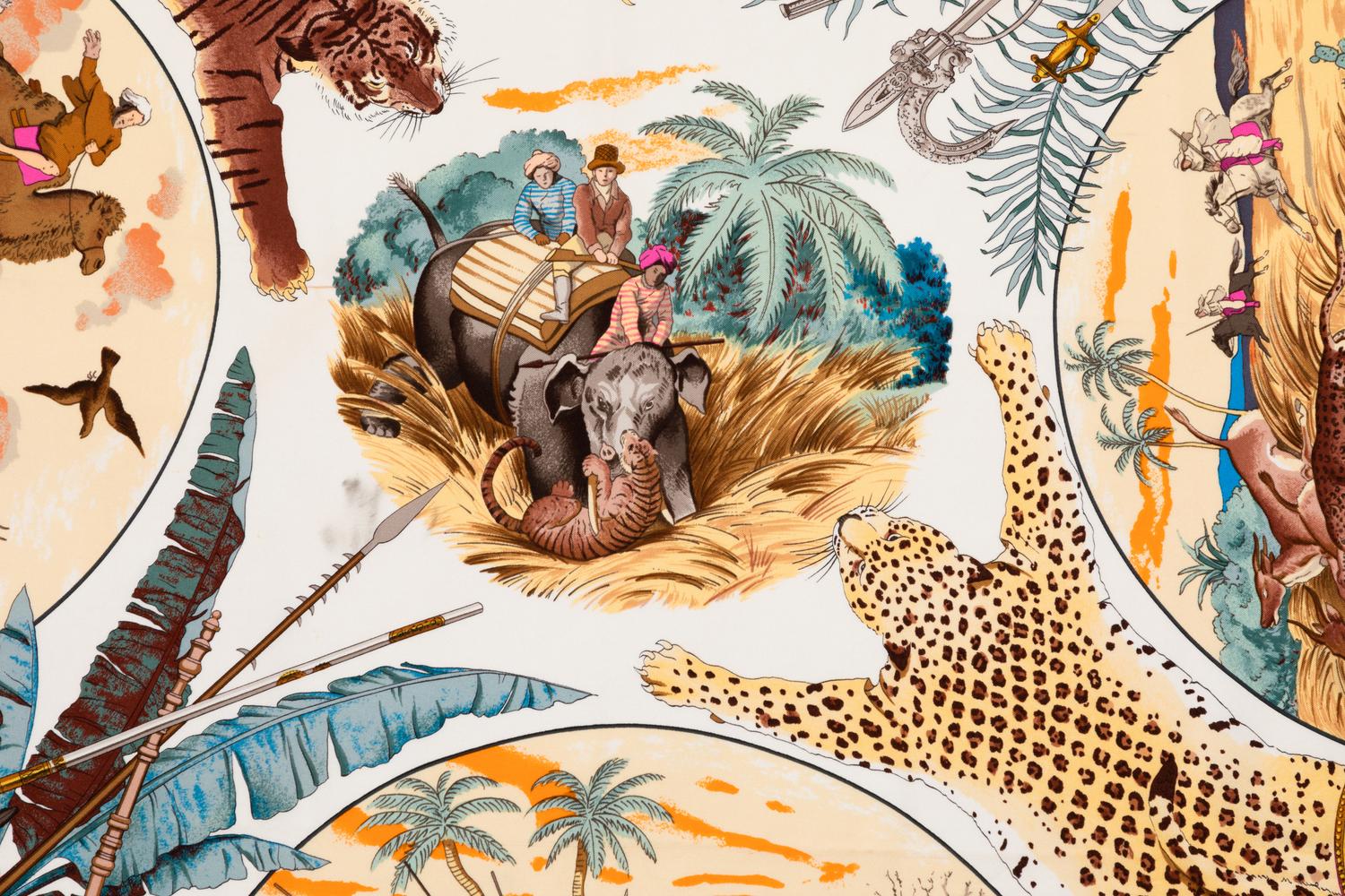 Hermès 90cm Silk Scarf