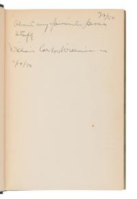 WILLIAMS, William Carlos (1883-1963). In the American Grain . New York: Albert & Charles Boni, 1925.