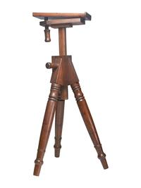 [EARLY PHOTOGRAPHY]. Two replica daguerreotype tripods made by Robert W. Lisle.