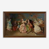 Giulio Rosati (Italian, 1858–1917) Dancing the Menuet