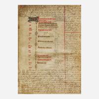 [Religion] Illuminated 15th Century Latin Psalter