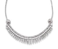 DIAMOND FRINGE NECKLACE