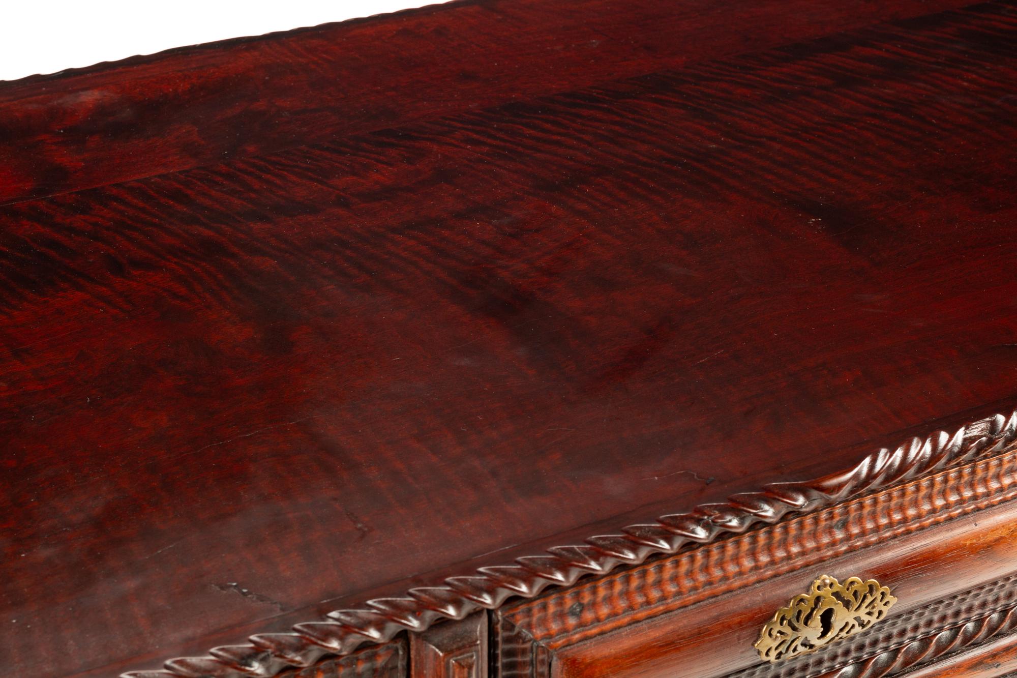A Portuguese Walnut Library Table