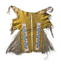 Ute Beaded Hide Leggings