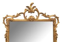 A George II Style Giltwood Mirror
