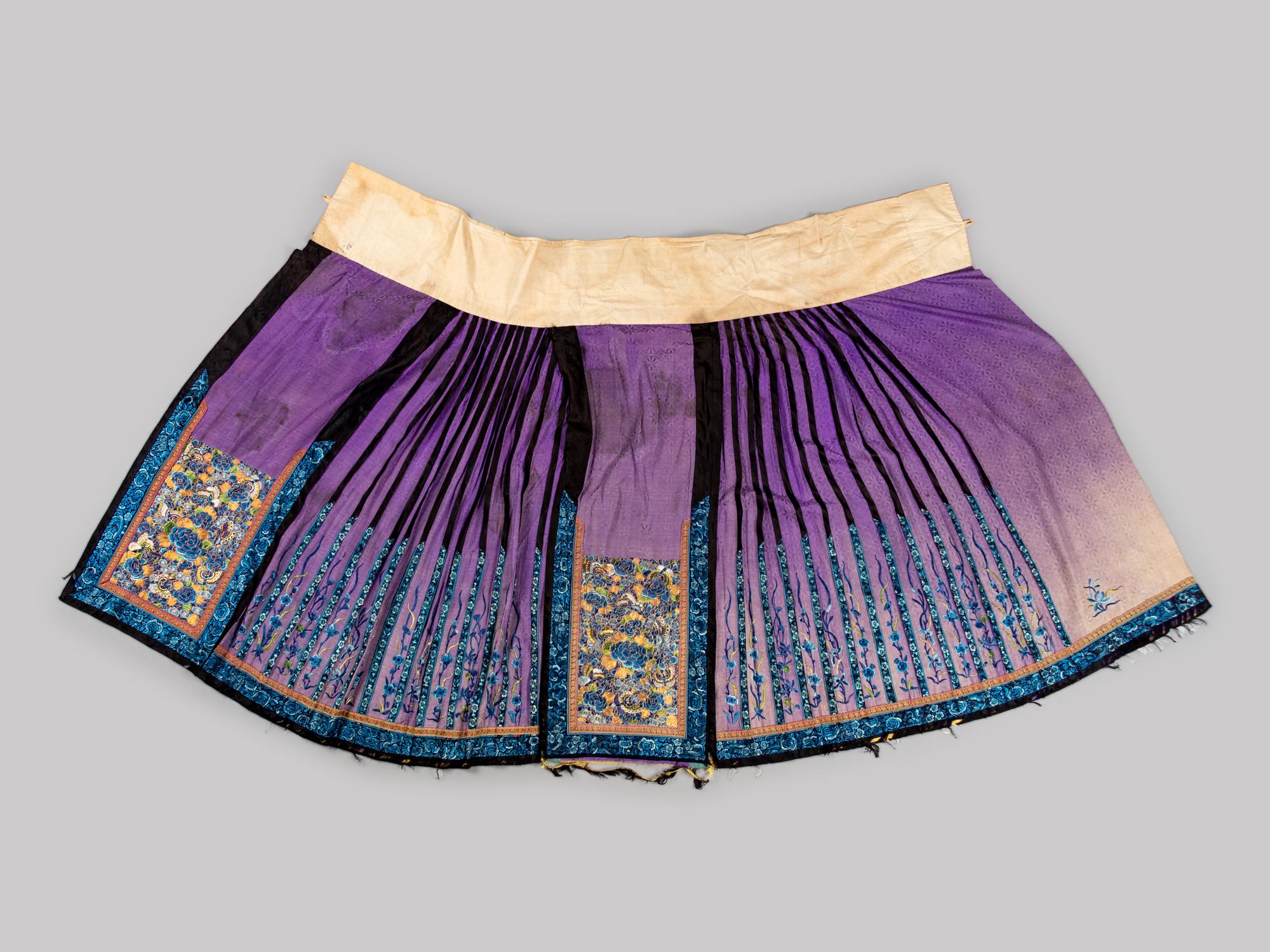 Four Embroidered Silk Ladies' Articles