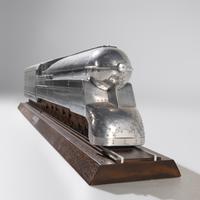 John Elwell (English, b. 1949) — Pennsylvania 6100 Locomotive Sculpture