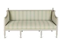 A Swedish Neoclassical Grey-Painted Sofa