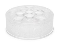 A Lalique Roger Powder Box
