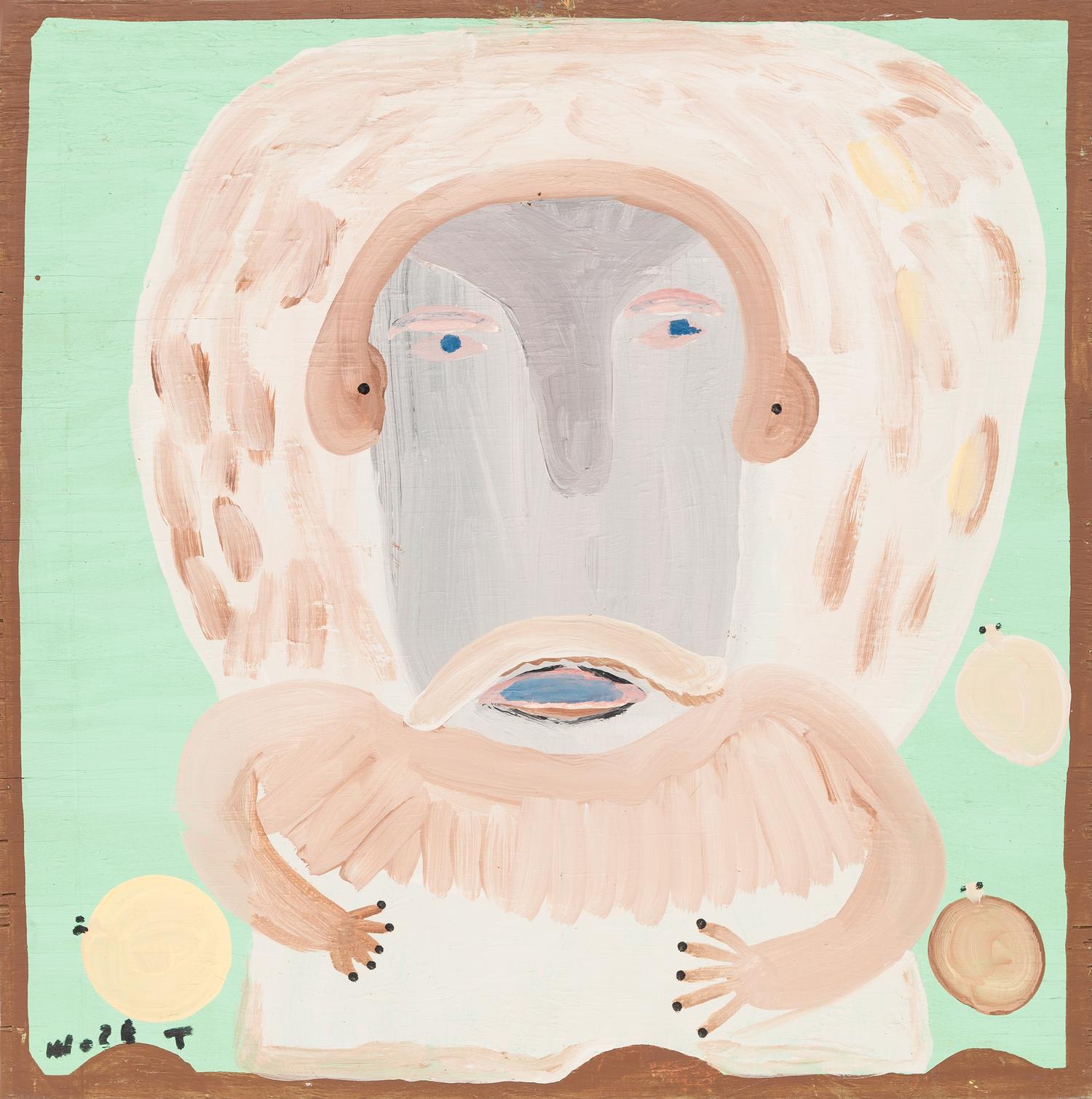 Mose Tolliver, (American, 1919-2006), Untitled (Face and Torso)