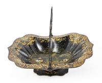 A Victorian Tole Basket
