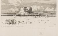 Three Works: Mesa Encantada, N. Mex, Pinon Trees - New Mexico, and Navajo Church