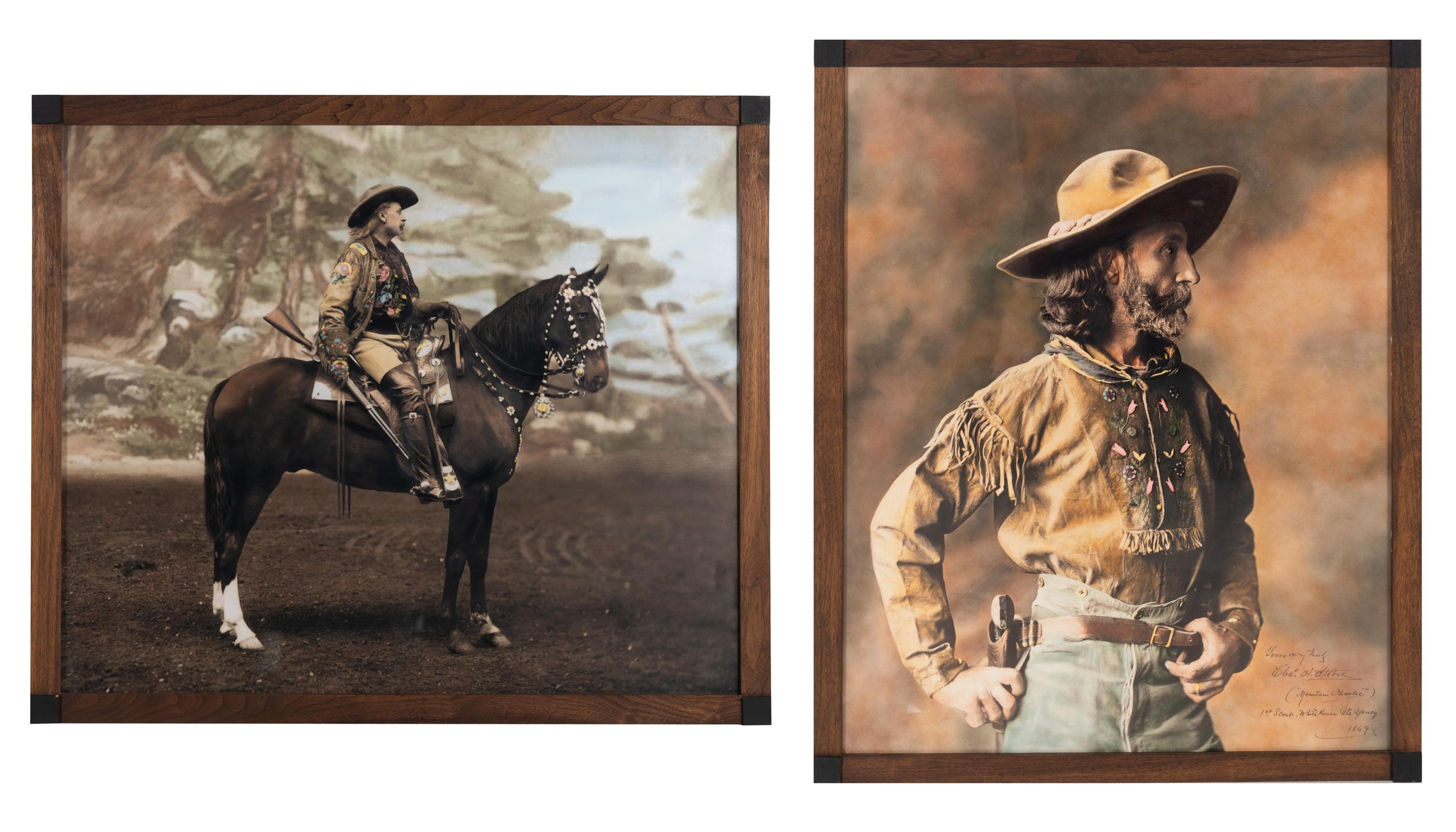 Two Works: Mountain Charlie and Buffalo Bill