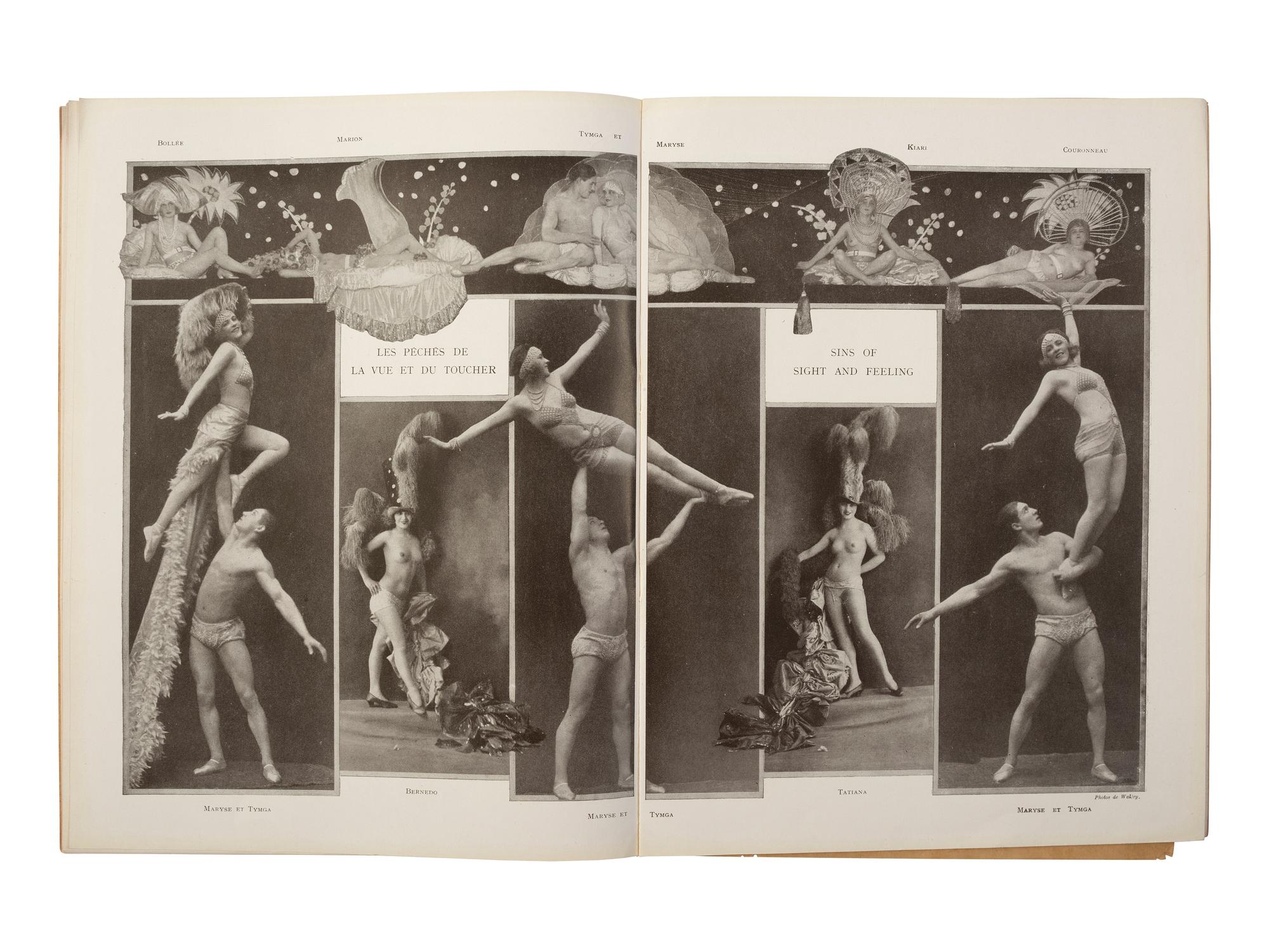 [BAKER, Josephine (1906-1975)]. A pair of programs for the Folies Bergère featuring Josephine Baker, 1926 and 1937.