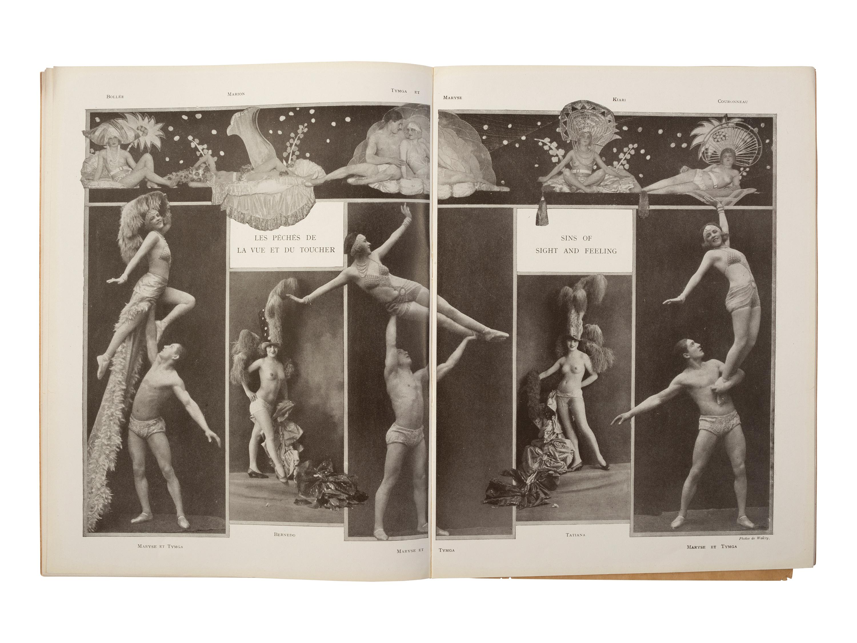 [BAKER, Josephine (1906-1975)]. A pair of programs for the Folies Bergère featuring Josephine Baker, 1926 and 1937.