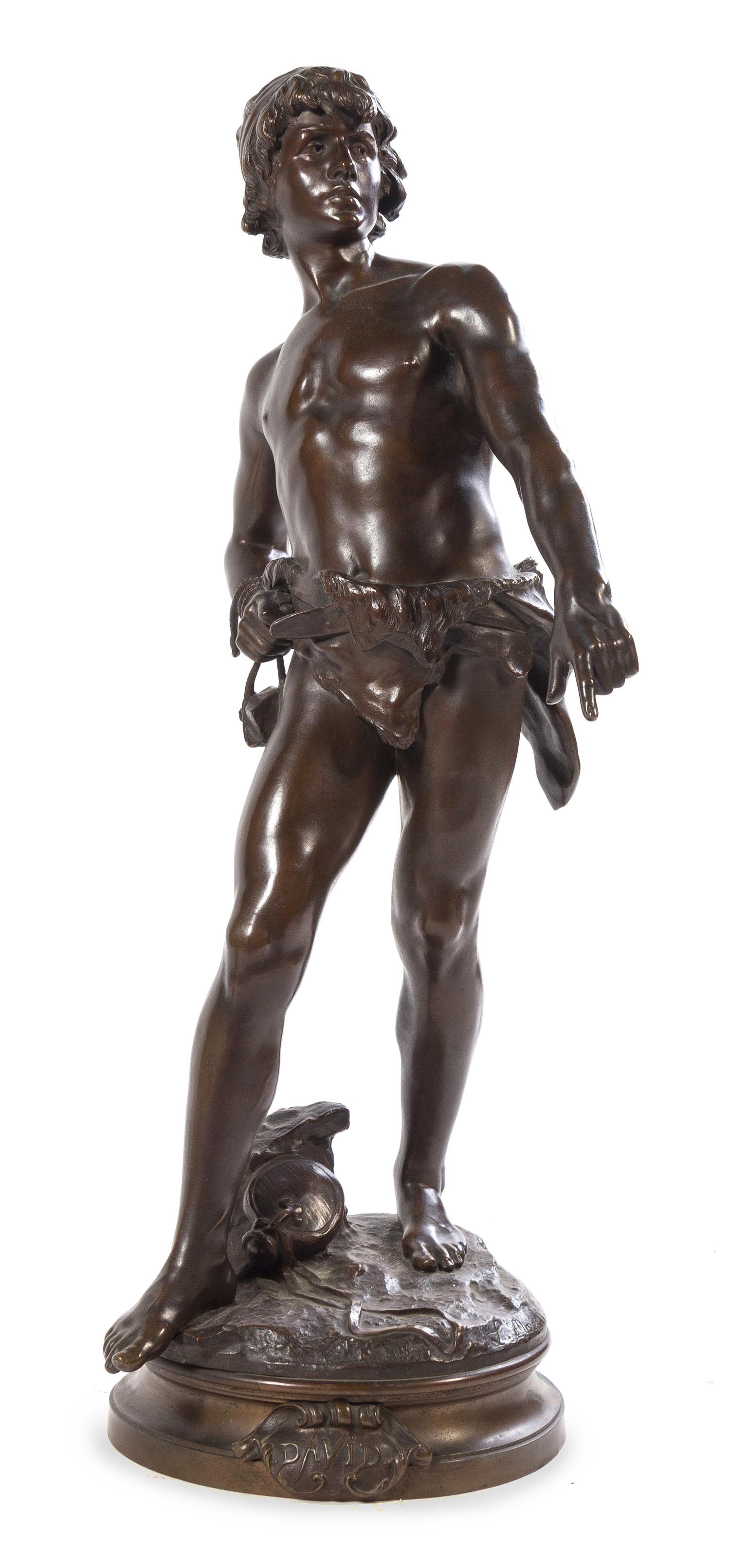 After Louis Auguste Moreau, (French, 1855-1919), David