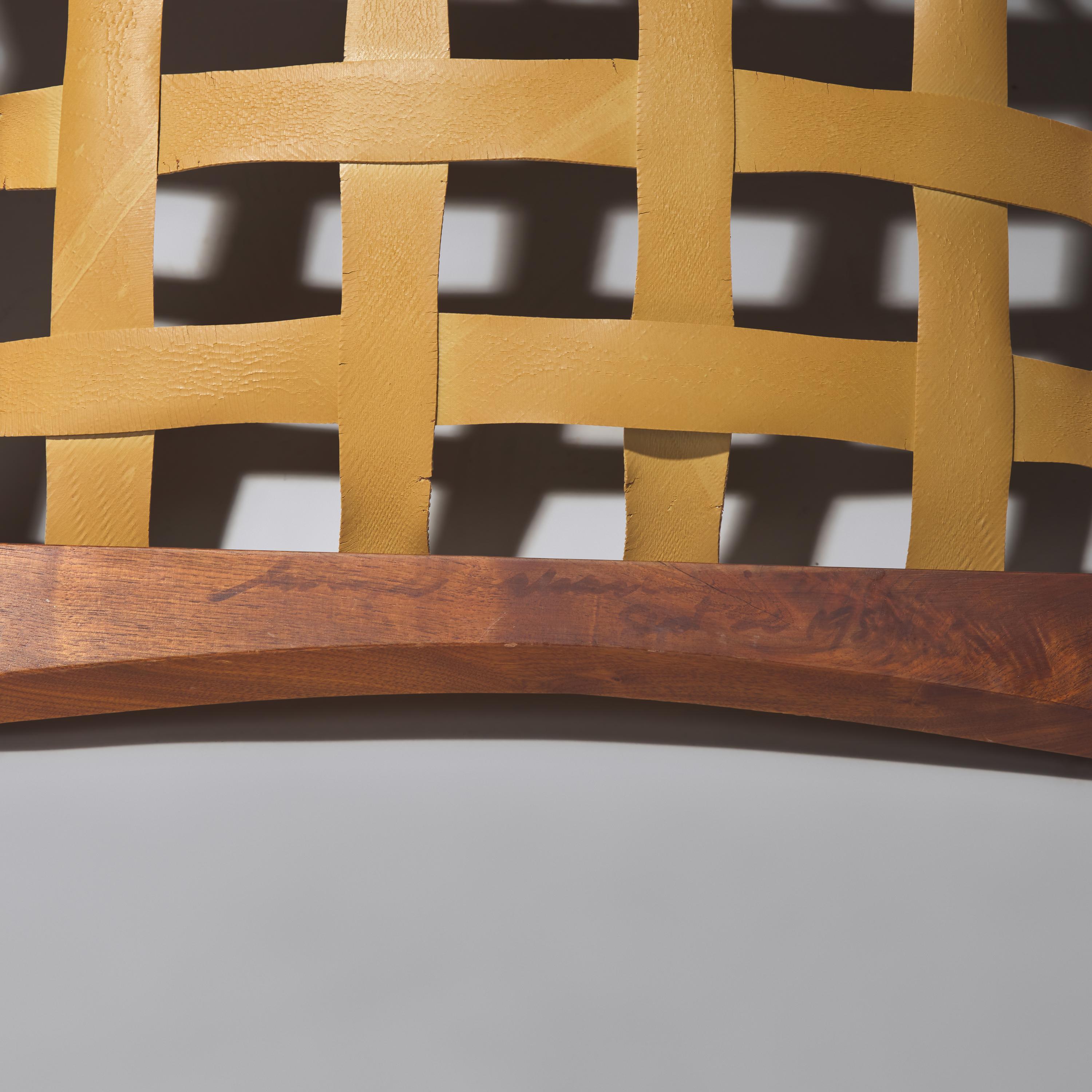 George Nakashima (American, 1905–1990) — Pair of Conoid Chairs