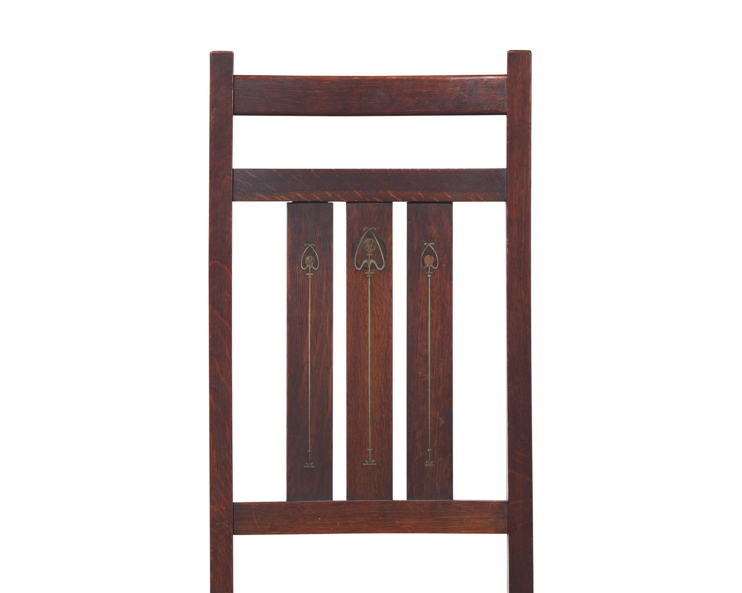Inlaid Side Chair, c. 1904-07