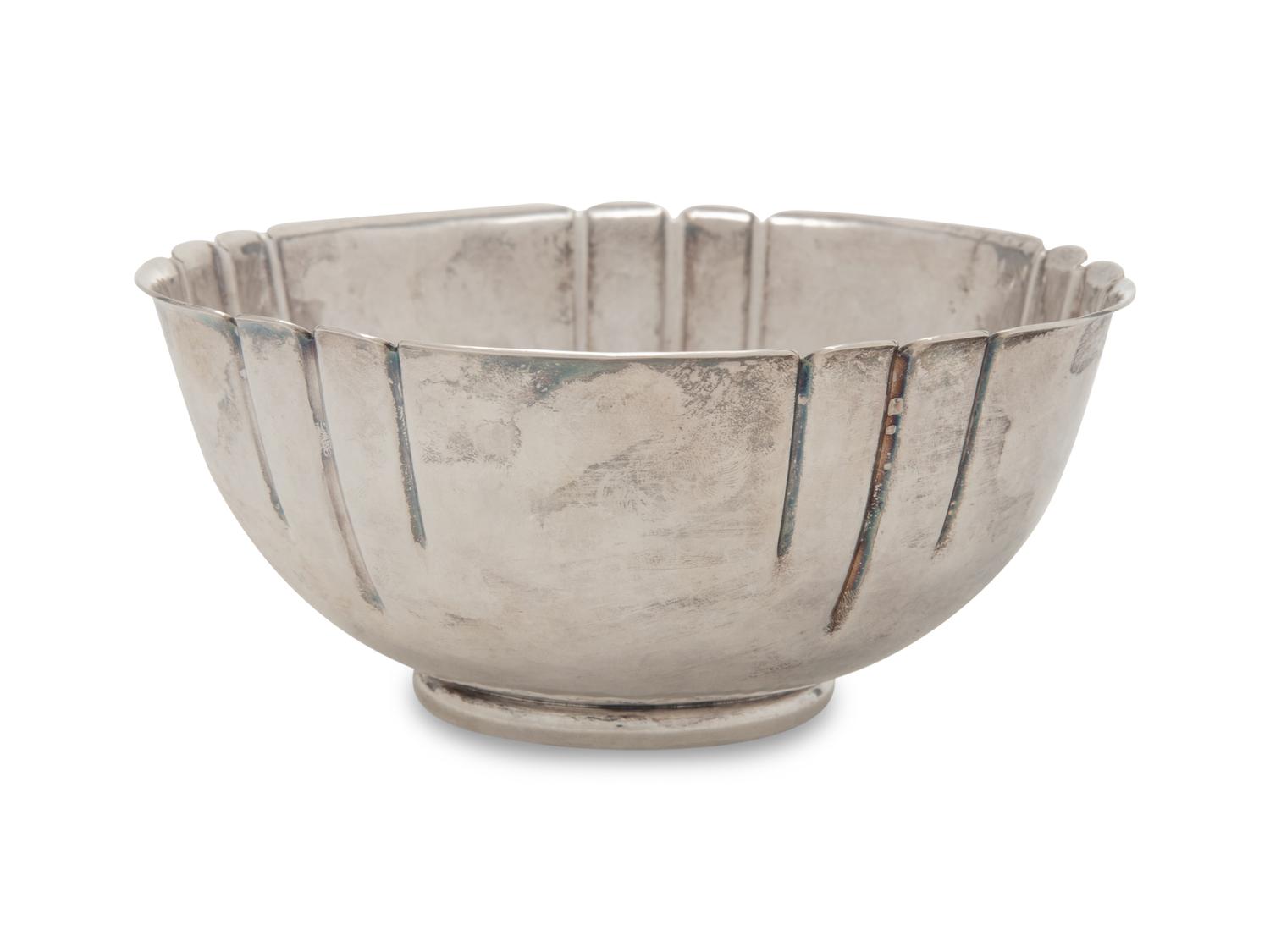 An Arts and Crafts Silver Bowl