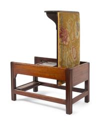 A George III Mahogany Metamorphic Commode Chair