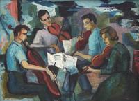 Esther Rubin (American/Israeli, 20th century) — Rehearsal