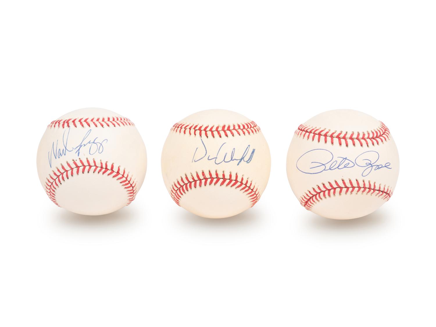 A Group of 3,000 Career Hit Signed Autograph Baseballs (Beckett Authentication Services BAS Certified),