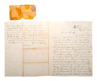 [CIVIL WAR]. Archive of 23 letters of James L. Hawkins, 10th Indiana Volunteers. September 1862-August 1864.