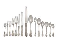 An American Silver Flatware Service