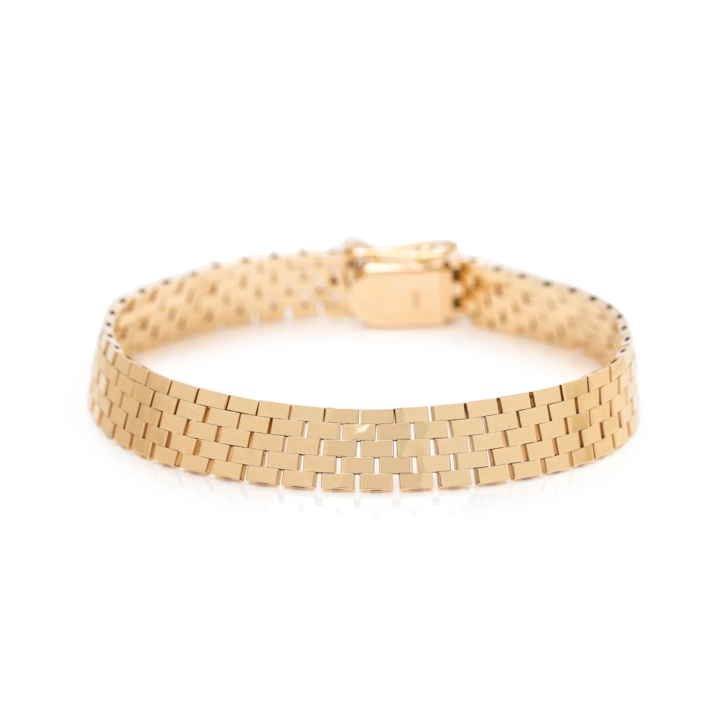 YELLOW GOLD BRACELET