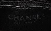 Chanel Medallion Tote and French Wallet in Quilted Black Caviar Leather, 2005 - 2011