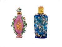 Two Continental Scent Bottles — 18TH CENTURY
