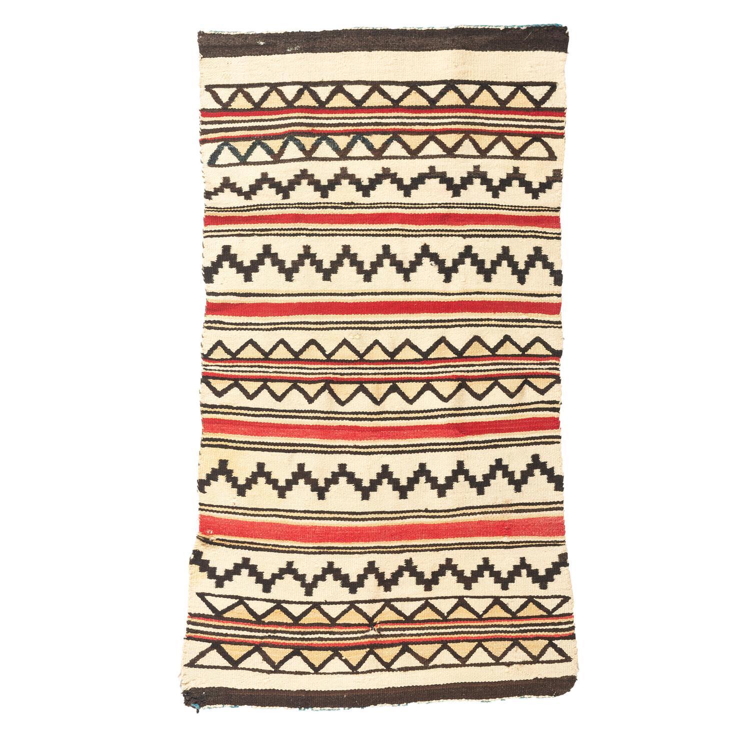 Navajo Double Saddle Blanket / Rug