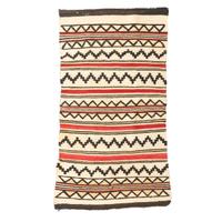 Navajo Double Saddle Blanket / Rug