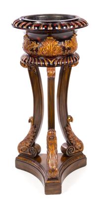 A Neoclassical Style Painted Jardiniere Height 44 5/8 inches. — 20TH CENTURY