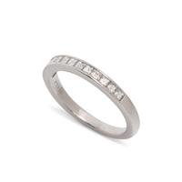 TIFFANY & CO., DIAMOND RING AND BAND