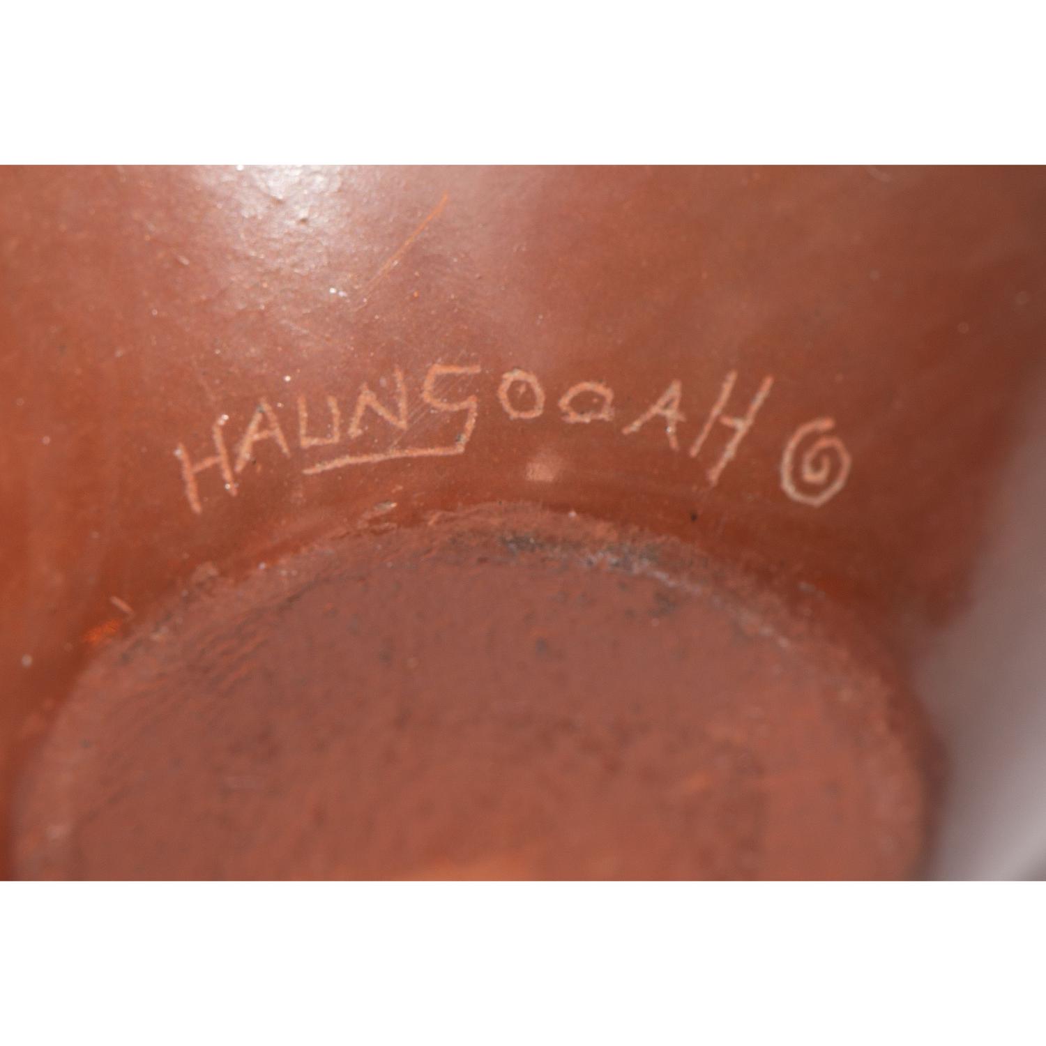 Group of Six Miniature Santa Clara Pottery