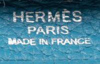 Hermès Blue Jean Victoria II Fourre-Tout 35cm Bag, 2012