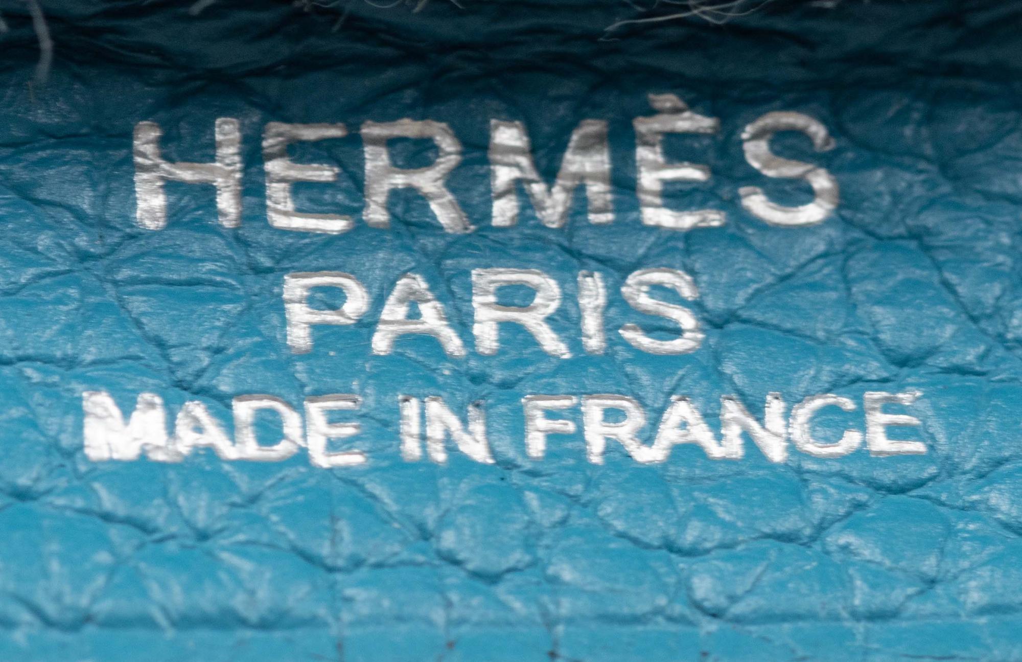 Hermès Blue Jean Victoria II Fourre-Tout 35cm Bag, 2012