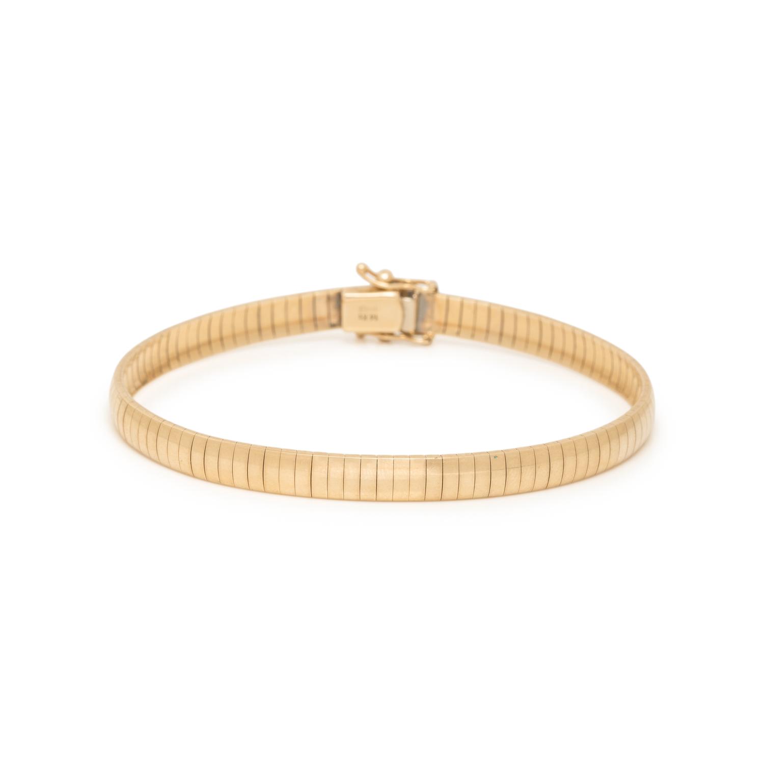 YELLOW GOLD BRACELET