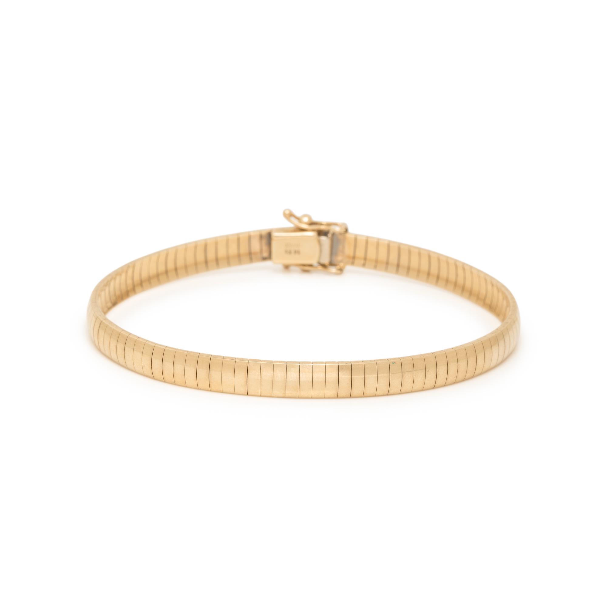 YELLOW GOLD BRACELET