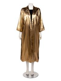 Christian Dior Haute Couture Lamé Long Jacket
