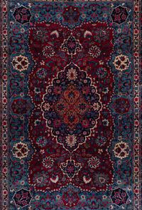 A Kirman Wool Rug