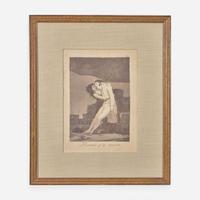 Francisco Goya (Spanish, 1746–1828) Porque Esconderlos from 'Los Caprichos' (Plate 30); together with three Companion Pieces from 'Los Caprichos'